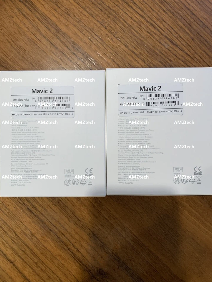 Original DJI Mavic 2 Pro / Zoom Drone Propellers Low-Noise Props Blades X 2 pair - Image 2 of 4