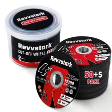 Cut Off Wheels 55 Pack, 4 1/2 Inch Cut-Off Wheel, 4.5" x .045" x 7/8" Metal...