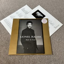 Lionel Richie – Back To Front Vinyl Record 2xLP 1ST EU Press 1992 Best Of / Hits