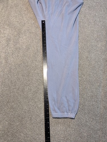 Pantaloni della tuta The Great donna 3 blu gamba larga cropped jogger con coulisse - Foto 12 di 13