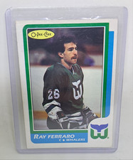 1986-87 O-Pee-Chee Ray Ferraro Rookie Card