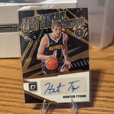 2023-24 Panini Donruss Optic - Fast Break Signatures Hunter Tyson #FBS-TSN 