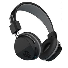 JLab Neon Bluetooth On-Ear Headphones Black HBNEONRBLK4 Mic Folding Wireless New