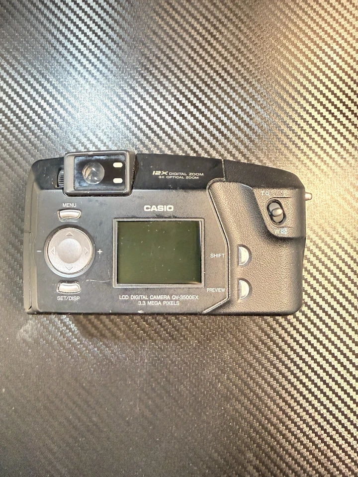 Casio QV-3500EX – Vintage Digitalkamera (3.3 Megapixel) - Bild 2 von 4