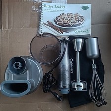 Batidora de mano Cuisinart Smart Stick HB-80PC - Batidora de inmersión con batidor y picadora