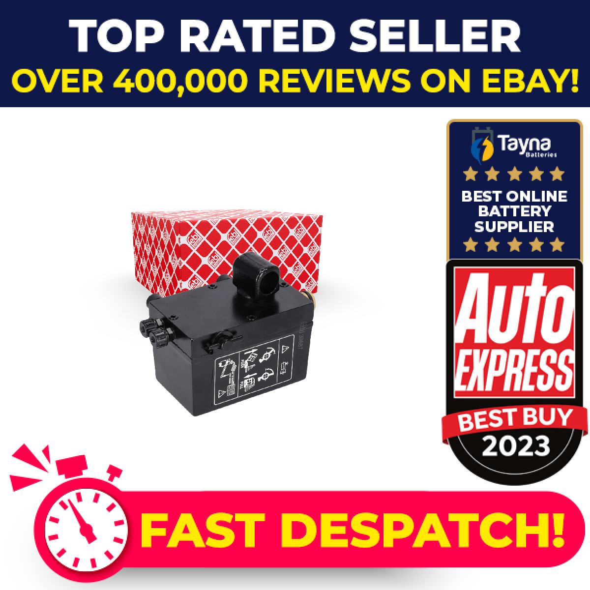 Driver Cab Tilt Pump 39687 Febi 5010629361 Genuine Top Quality Guaranteed New