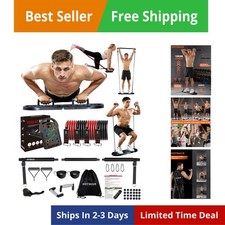 Push Up Board Fitness, Portable Foldable 20 in 1 Push Up Bar at Home Gym, Pus...