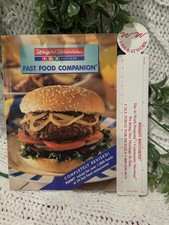 Weight Watchers Fast Food Companion 1998 Ruler Guide WW Book 1998
