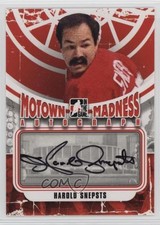 2012-13 ITG Motown Madness Auto Harold Snepsts #A-HS Auto 4f5
