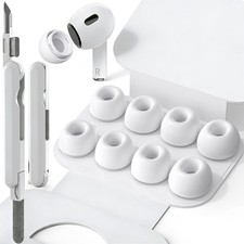 4 Sizes of Ear Tip with and 2 Ear Tips with Portable Storage  Cleaning Kit, ...