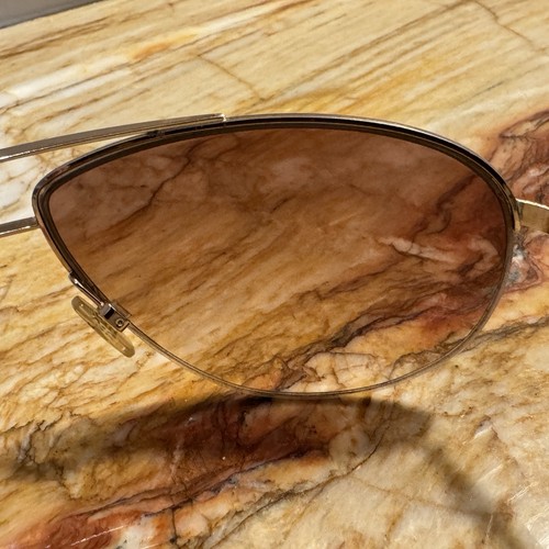 Occhiali da sole aviatore D&G Dolce & Gabbana 2166 772 oro rosa 64 mm Italia con custodia - Foto 14 di 19