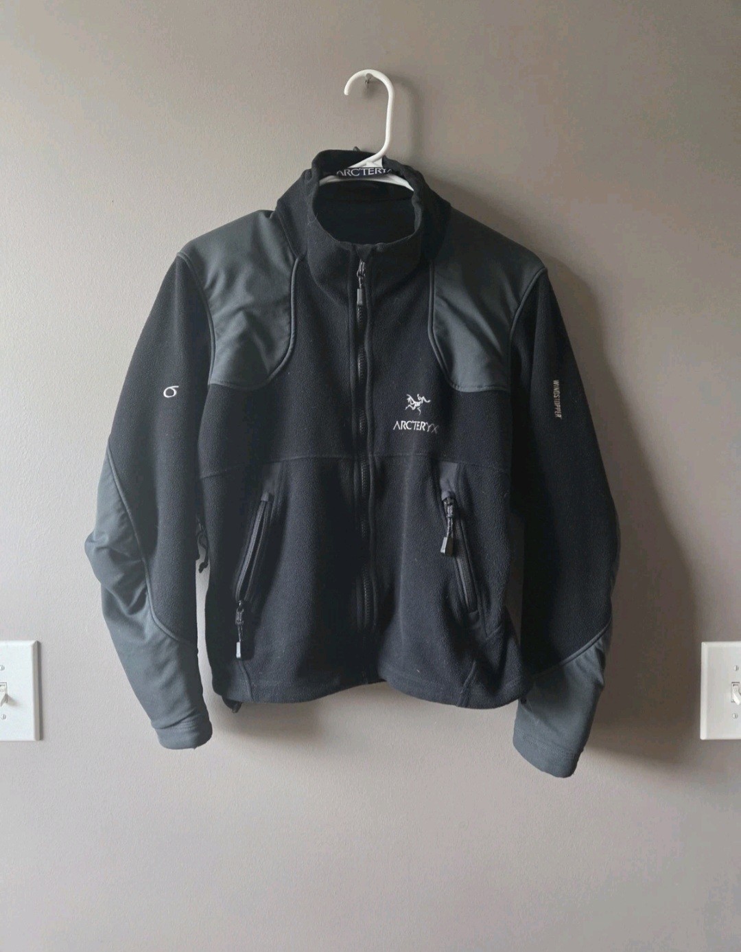 Giacca pile Arc'teryx Sigma LT (2004) donna taglia XS nero *raro vintage