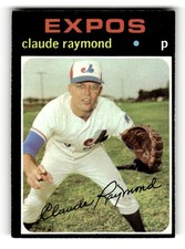 1971 Topps Montreal Expos Claude Raymond #536 EX EXMT