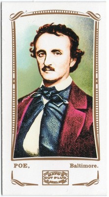 Topps Mayo's Cut Plug Edgar Allan Poe #CC11 Single Card