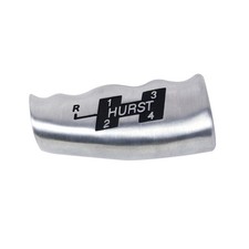 Hurst 1535000 T-handle - Brushed 4-speed Pattern
