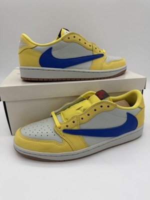 Jordan 1 Low Travis Scott Canary - UK 9 US 11.5W - DZ4137-700 - Fast Ship