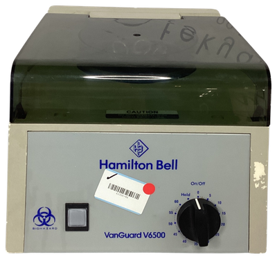 #ad HAMILTON BELL VANGUARD V6500 CENTRIFUGE $67.50