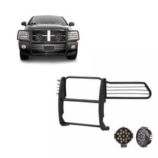 Black Horse Grille Guard Kit Bk Fit 2003-2005 Dodge Ram 2500