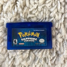 Pokemon: Sapphire (Nintendo Game Boy Advance, 2003) GBA Authentic PARTS