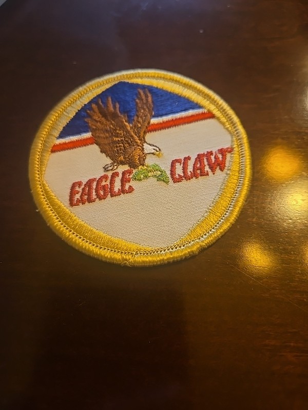 Fishing Patch - Eagle Claw - 3 inch