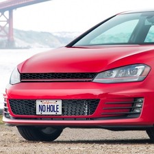 No Drilling Front Grille Mesh License Plate Mount Bracket For Volkswagen Gti 15