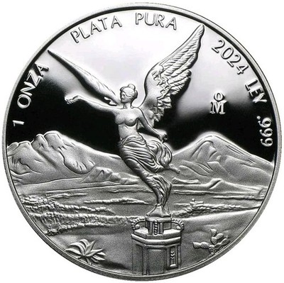 2024 1 Oz SiIver MEXICAN LIBERTAD Proof C0in.
