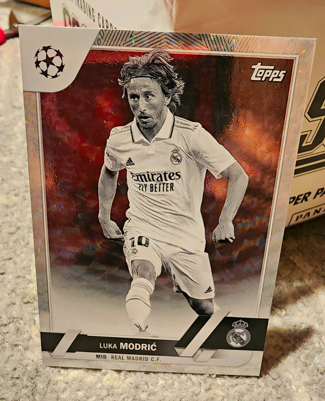 Topps UEFA Club Competitions Luka Modrić 2021-22 #62 Real Madrid /150