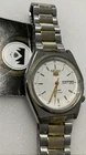 Seiko Vintage 7N89-5000 Quartz Watch Twotone PreOwned New Battery Installed
