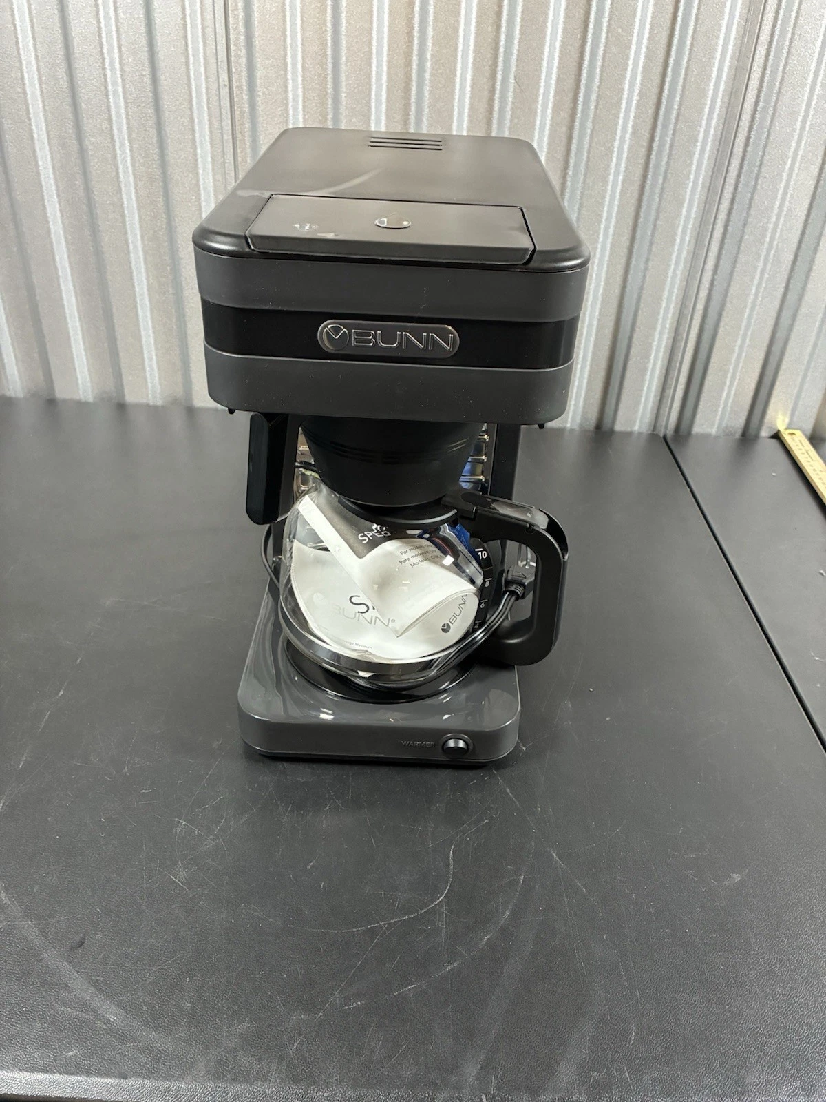 BUNN CSB2B Speed Brew Elite 10-Cup Coffee Maker, Black/SST