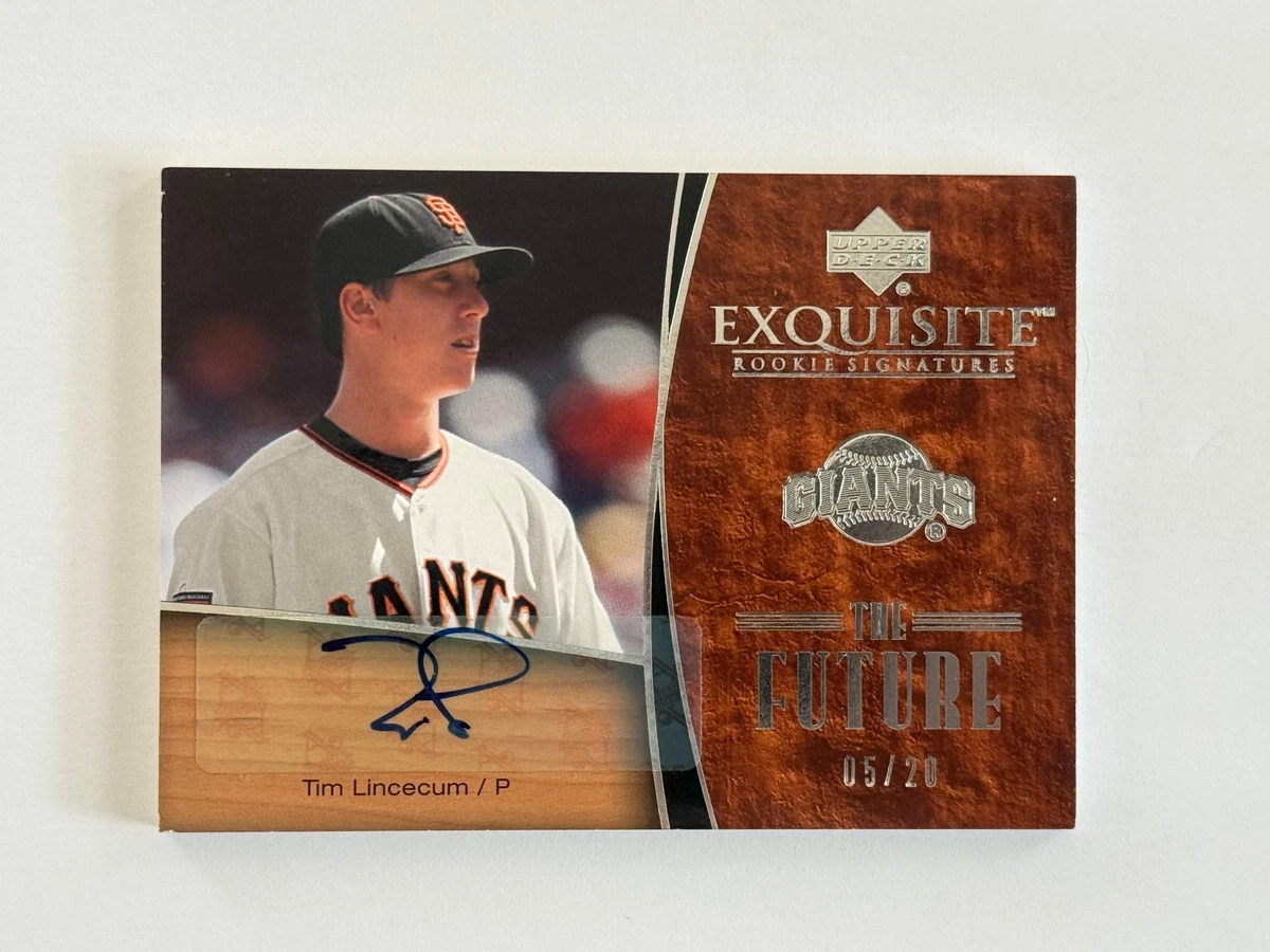 Upper Deck Tim Lincecum Baseball Sports Trading Cards