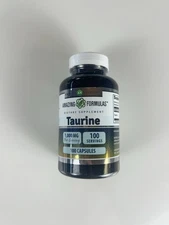 Amazing Formulas Taurine Amino Acid Dietary Supplement 100 ct 05/27 NEW SEALED