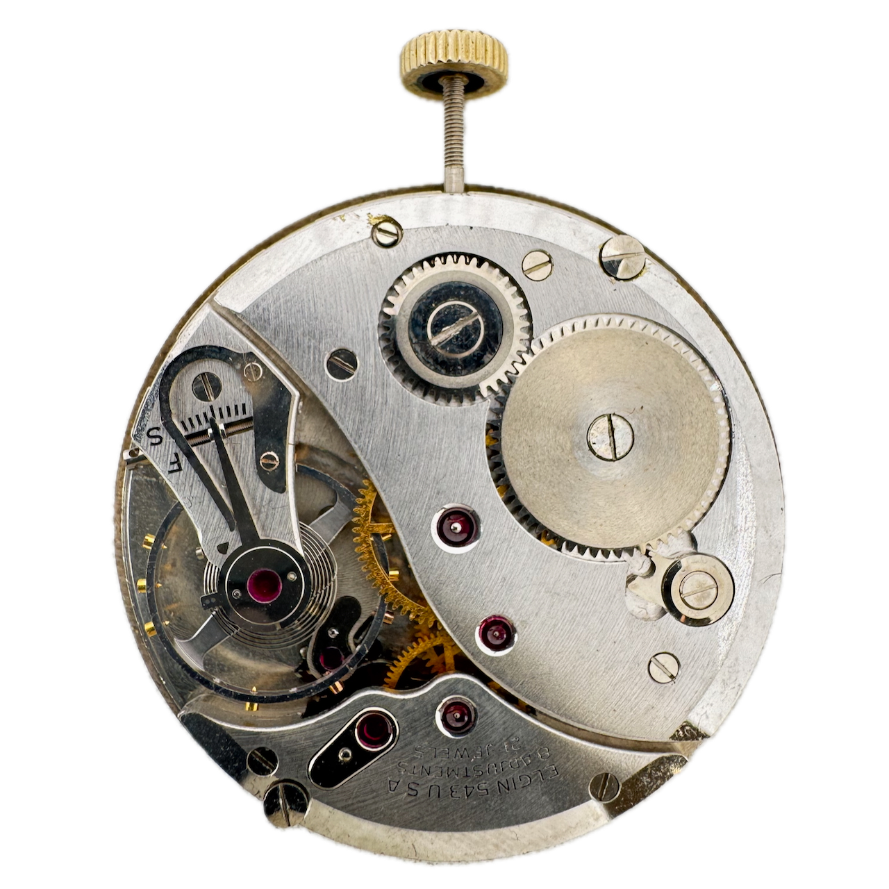 Antique 12s Lord Elgin Buick 21 Jewel Mechanical Pocket Watch Movement 543 USA