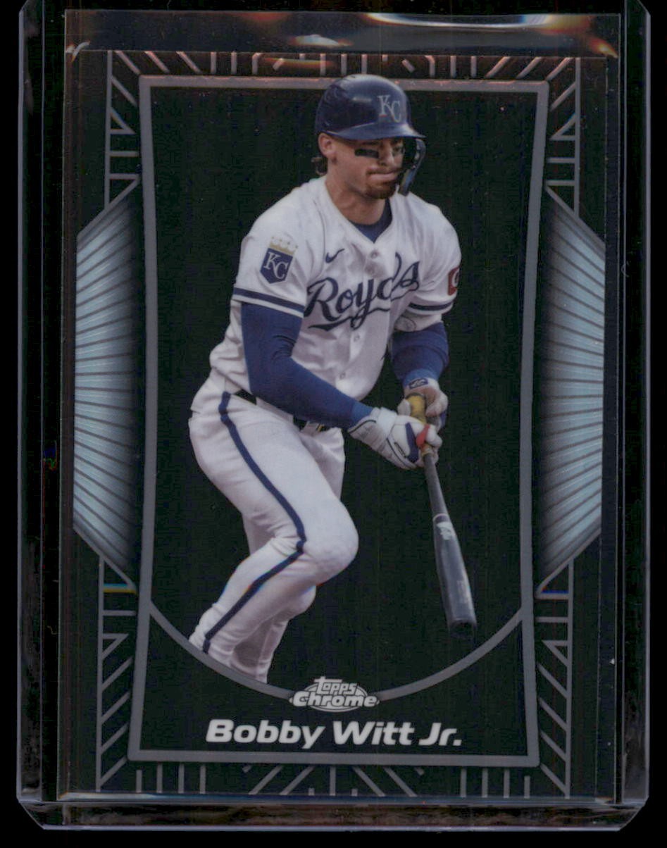2025 Topps Chrome #SE-10 Bobby Witt Jr. Shadow Etch