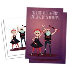 Tree-Free Greetings - Birthday Cards - Artful Designs - 2 Cards + Matching Envel