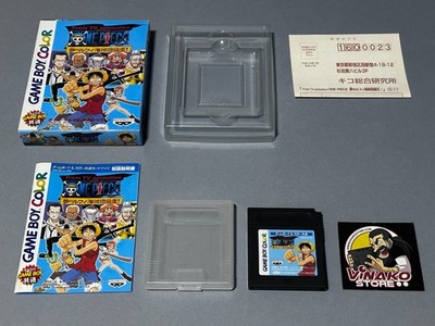 One Piece Yume no Lufy Kaizokudan Tanjou Nintendo Game Boy Color NTSC-J Reg.card
