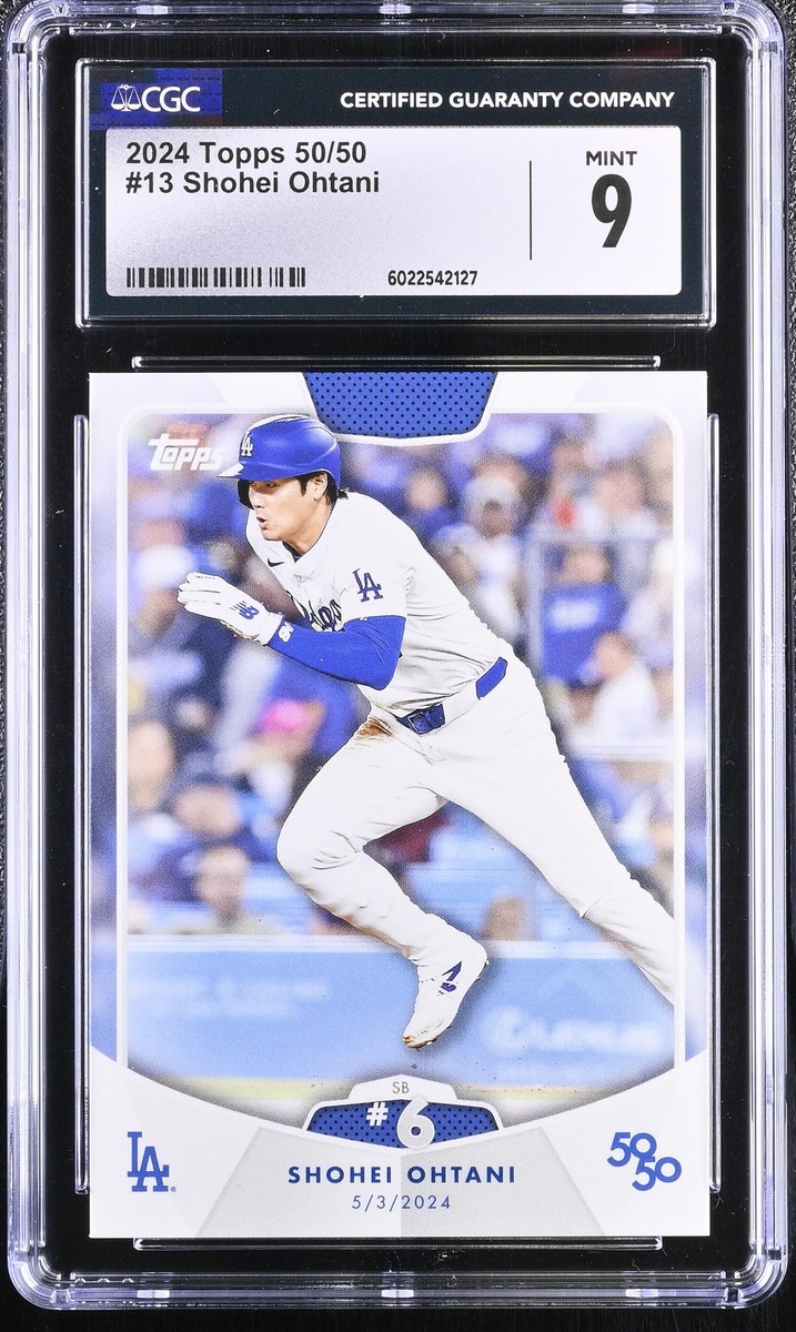 2024 Topps 50/50 Shohei Ohtani #13 Baseball CGC 9 | eBay