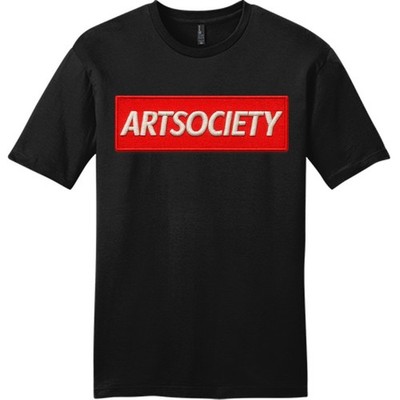 NEW Art Society SUPER PATCH Tee Shirt BLACK SMALL-4XLARGE MADE IN USA LIMITED