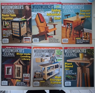 Woodworker s Journal   6 Ausgaben 2019 (Feb, Apr, Jun, Aug, Oct, Dec)   Magazin 