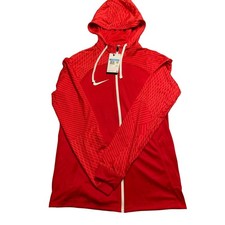 Nike Dri-FIT Strike 23 Hooded Soccer Track Jacket Red Sz M