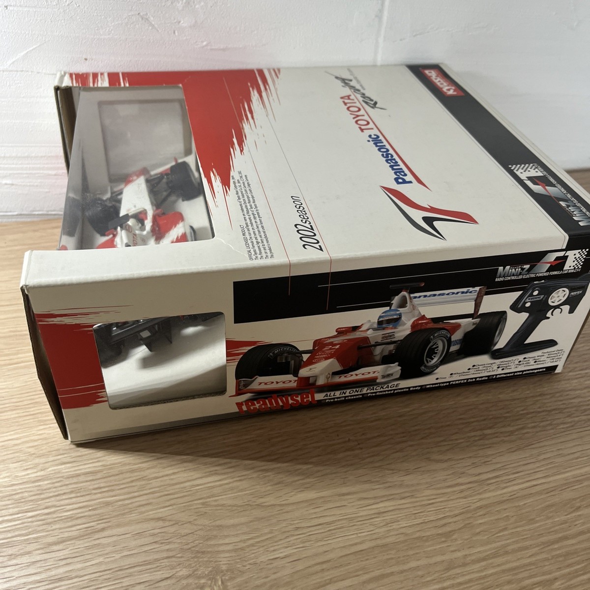 ミニッツF1 トヨタ Super Rare Kyosho MINI-Z Racer Formula 1 Panasonic TOYOTA Racing