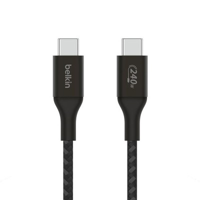 BoostCharge USB-C  to USB-C Cable 240W, 2M, Black