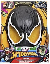Marvel Spider-Man Venom Versus Glow-In-The-Dark Mask With Sound Effects New