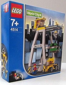 LEGO Cargo Crane Model Number LEGO World City 4514 LEGO
