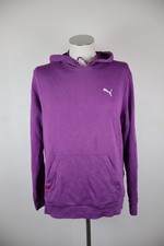 PUMA FELPA MAGLIA UOMO TG 53 54 MAN SWEATSHIRT VINTAGE CASUAL COTONE CAPPUCCIO