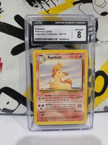 Rapidash graded CGC 8 for sale on eBay