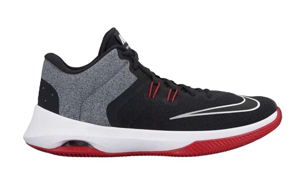 Nike Air Versitile Basketball Shoes Men’s Size 13 Gray Red High Top Sneakers Nike Air Versatile Red | eBay main image 3