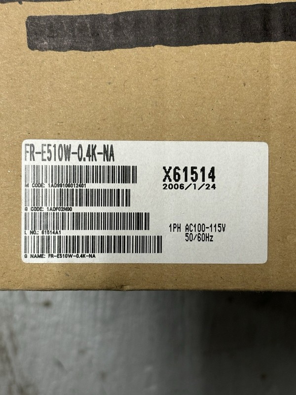 MITSUBISHI FR-E510W-0.4K-NA / FRE510W04KNA (Brand New In Box)