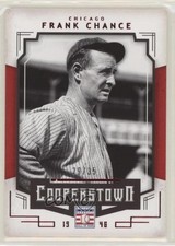 2015 Panini Cooperstown Red 29/35 Frank Chance #33 HOF 6f8