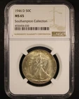 1946-D Walking Liberty Half Dollar - 50c NGC MS65 - Nice Coin!