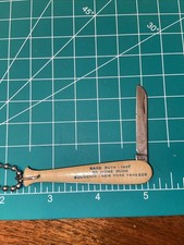 Babe Ruth 1927 Souvenir Pocket Knife w/ball Key Chain 60 Home Runs Yankees RARE